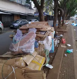 Tema de redação: EFAF - MANIFESTO - LUGAR DE LIXO É NO LIXO