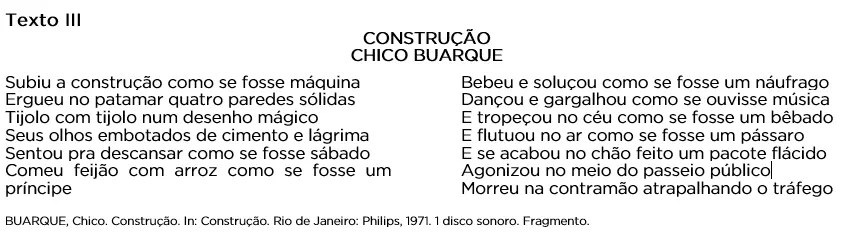 Imagem de apoio do tema: EM - CONTO SOCIAL - MODELO FUVEST - TRABALHADORES IGNORADOS