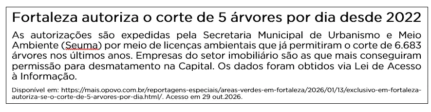 Imagem de apoio do tema: EFAF - ABAIXO-ASSINADO - CORTE DE ÁRVORES